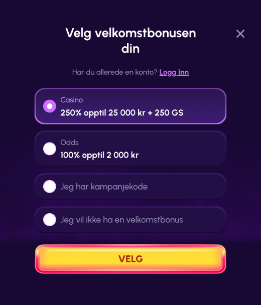 Registrering